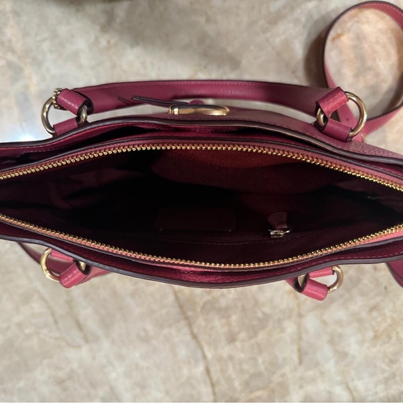 COACH Remi Satchel - Red brand new - Picture 9 of 16